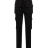 MOUTY Pantaloni cu buzunare  negru