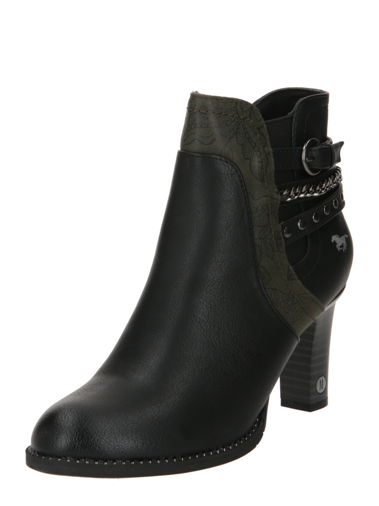 MUSTANG Botine  negru