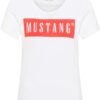 MUSTANG Tricou 'ALMA'  sângeriu / alb