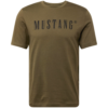 MUSTANG Tricou 'AUSTIN'  maro deschis / negru