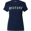 MUSTANG Tricou 'Alma'  bleumarin / alb