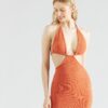 MYLAVIE by Sarah Harrison Rochie  portocaliu