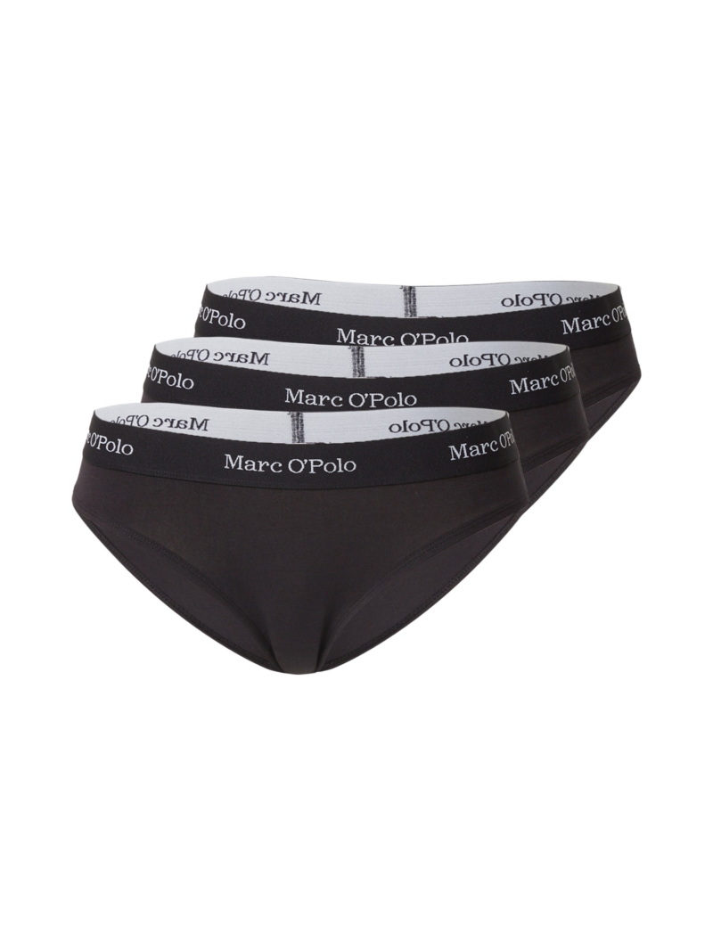 Marc O'Polo Slip 'Essentials'  negru / alb