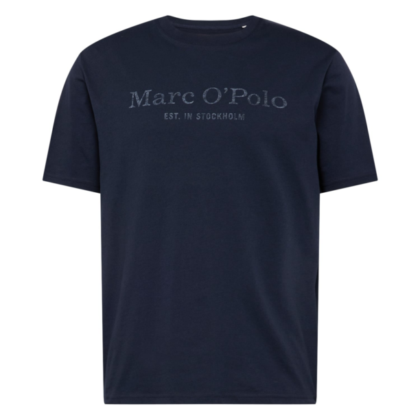 Marc O'Polo Tricou  albastru noapte / argintiu