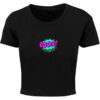 Merchcode Tricou 'Boom Comic'  galben deschis / verde jad / mov neon / negru