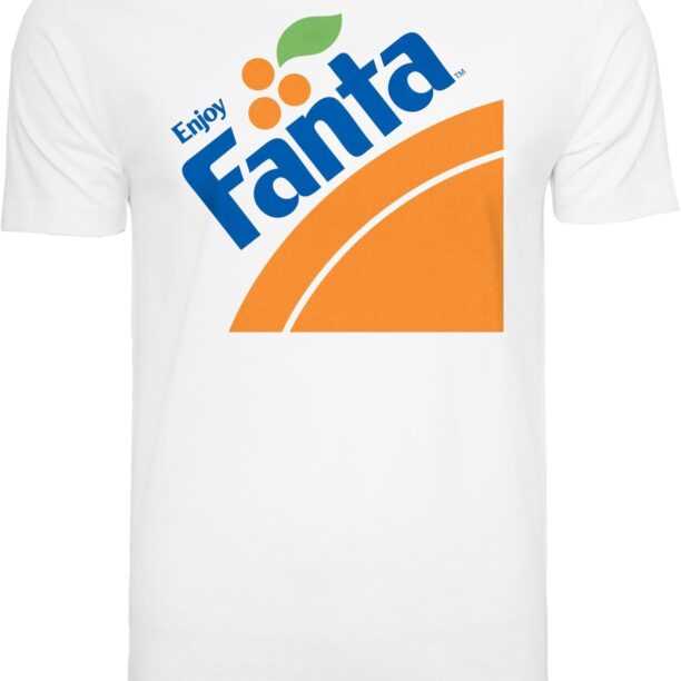 Merchcode Tricou 'Fanta'  albastru / verde / portocaliu / alb