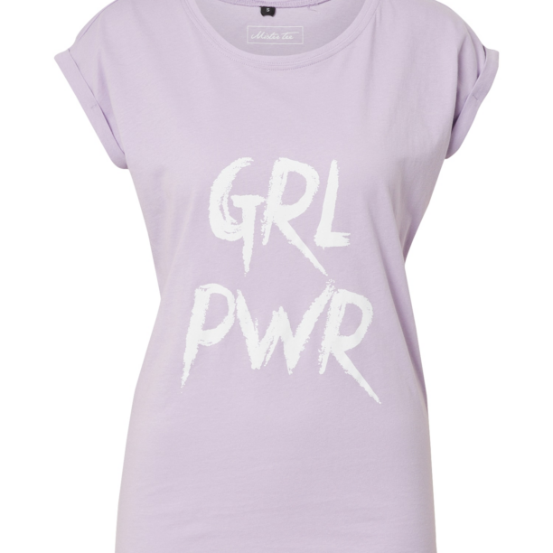 Merchcode Tricou 'Grl Pwr'  lila / negru