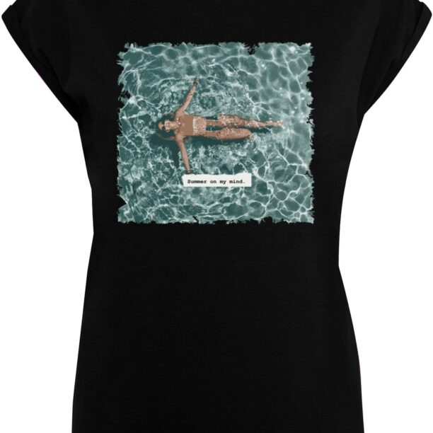 Merchcode Tricou 'Ladies Summer - On My Mind'  mai multe culori / negru