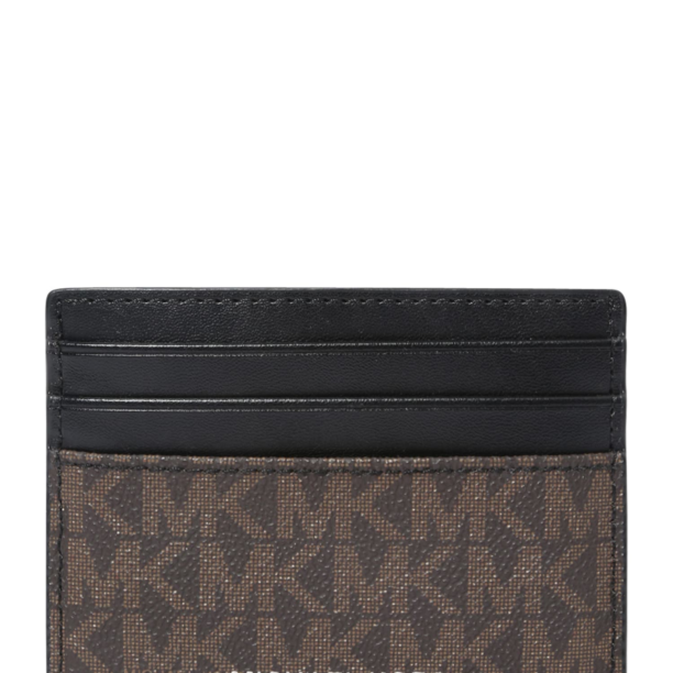 Michael Kors Etui 'Greyson'  gri taupe / negru / alb