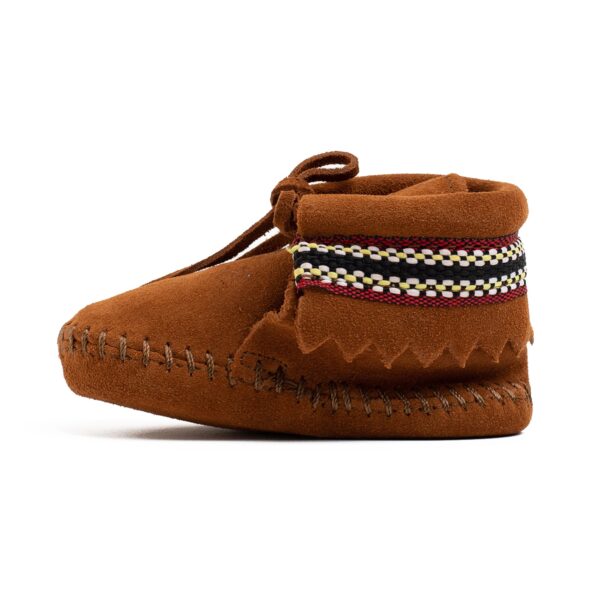 Minnetonka Bocanci de zăpadă 'Braid'  maro / alb