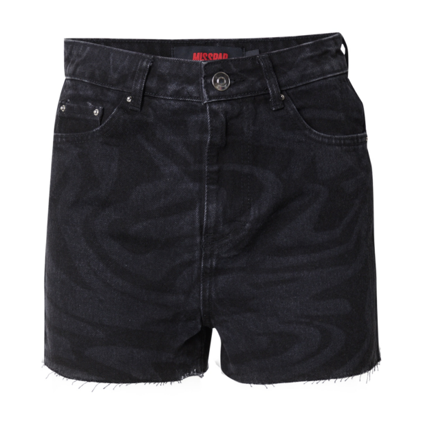 Misspap Jeans 'Marble'  negru / negru denim