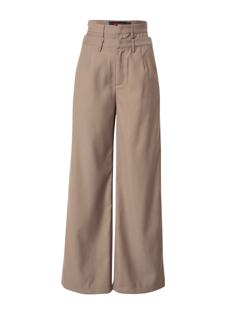 Misspap Pantaloni  gri taupe