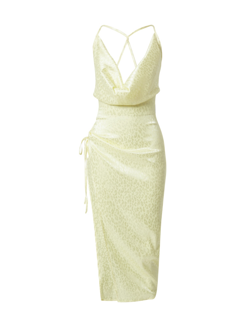 Misspap Rochie de cocktail  verde pastel