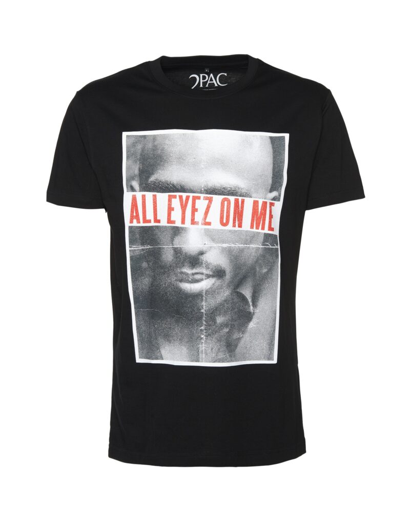 Mister Tee Tricou '2Pac All Eyez On Me'  negru