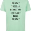 Mister Tee Tricou 'Blink'  verde mentă / negru