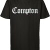 Mister Tee Tricou 'Compton'  negru / alb