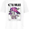 Mister Tee Tricou 'Cure'  lila / negru / alb