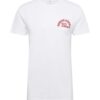 Mister Tee Tricou 'Dream Kebab'  rubiniu / alb