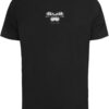 Mister Tee Tricou 'Give Yourself Time'  mov liliachiu / portocaliu caisă / negru / alb