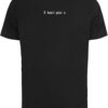 Mister Tee Tricou 'I Don't Give A'  negru / alb