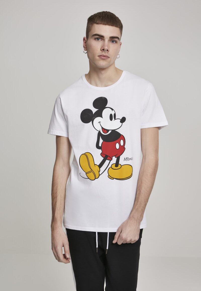 Mister Tee Tricou 'Mickey Mouse'  alb