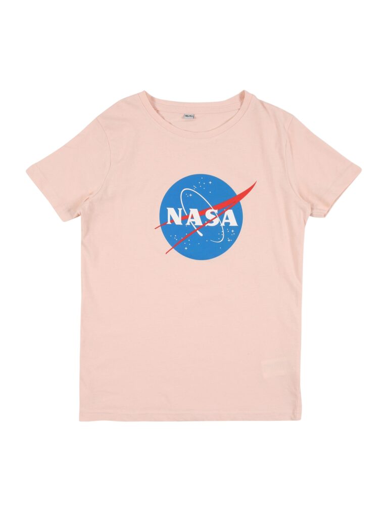 Mister Tee Tricou 'Nasa Insignia'  albastru închis / roz / roșu / alb