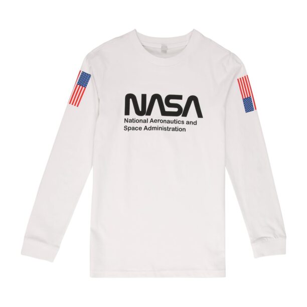 Mister Tee Tricou 'Nasa Worm'  albastru / roșu / negru / alb