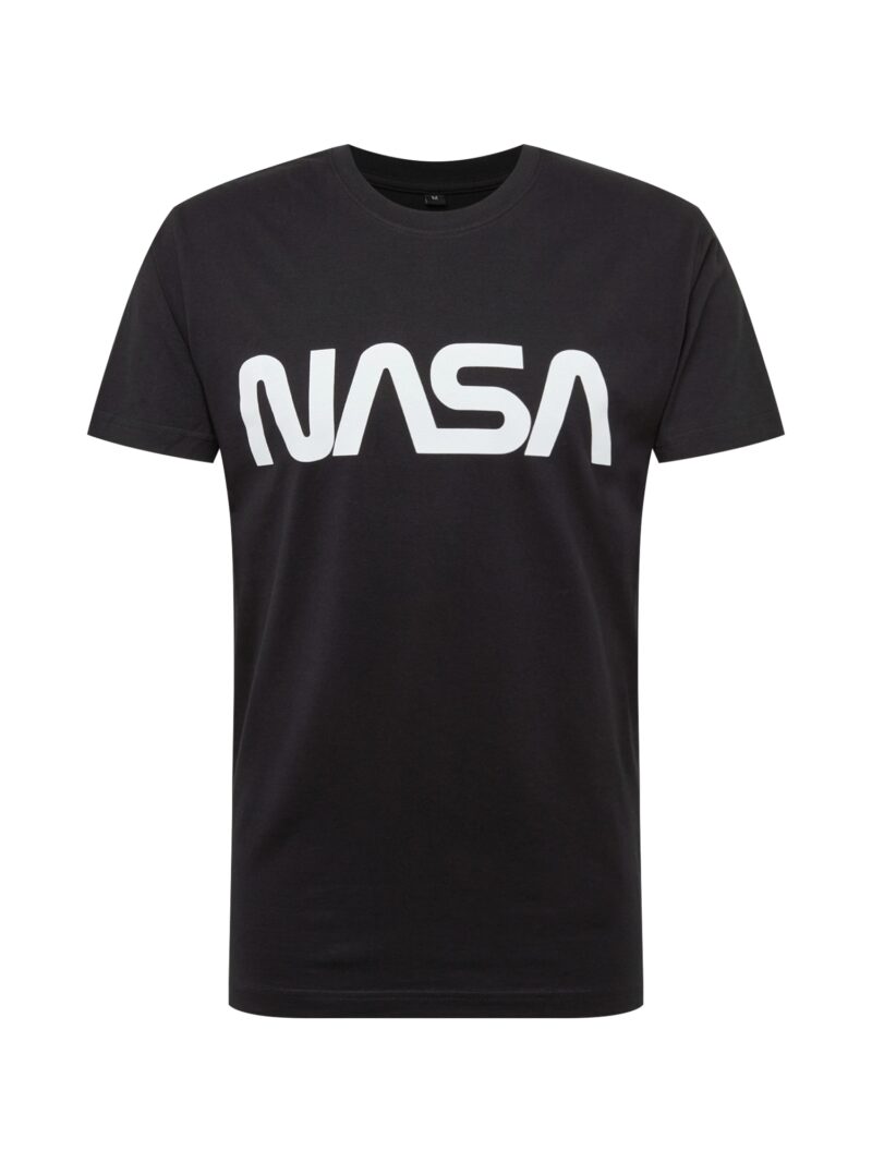 Mister Tee Tricou 'Nasa'  negru / alb