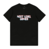 Mister Tee Tricou 'Next Level Gamer'  albastru deschis / roși aprins / negru / alb