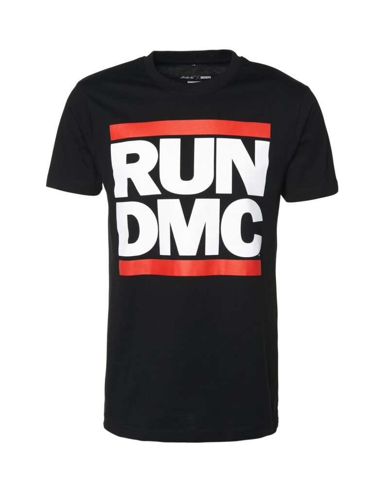 Mister Tee Tricou 'Run DMC'  roșu / negru / alb