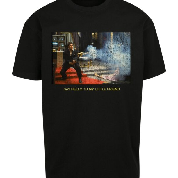 Mister Tee Tricou 'Scarface Little Friend'  albastru / galben / roșu / negru