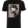 Mister Tee Tricou 'Tupac'  bej / gri / negru