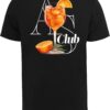 Mister Tee Tricou  gri deschis / verde / portocaliu închis / negru