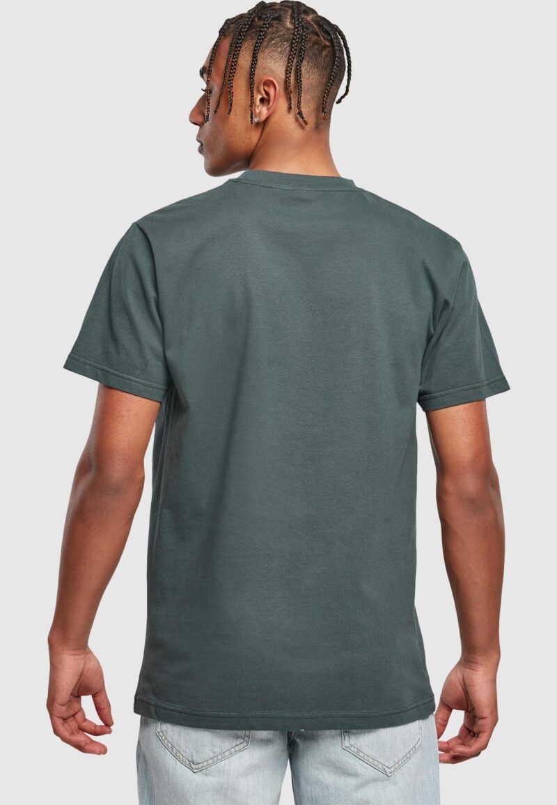 Preţ Mister Tee Tricou  verde închis / negru / alb