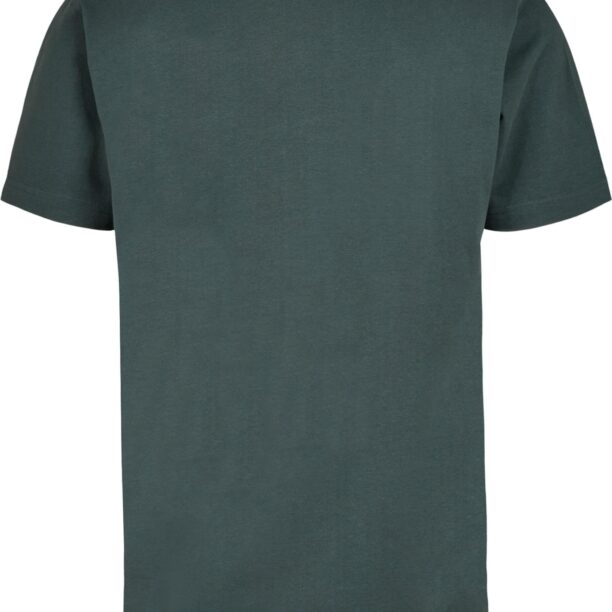 Mister Tee Tricou  verde închis / negru / alb