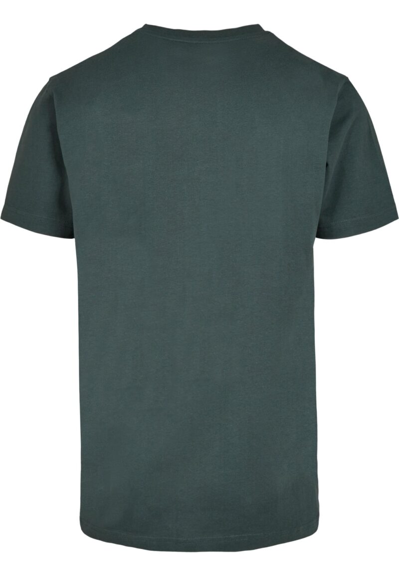 Mister Tee Tricou  verde închis / negru / alb