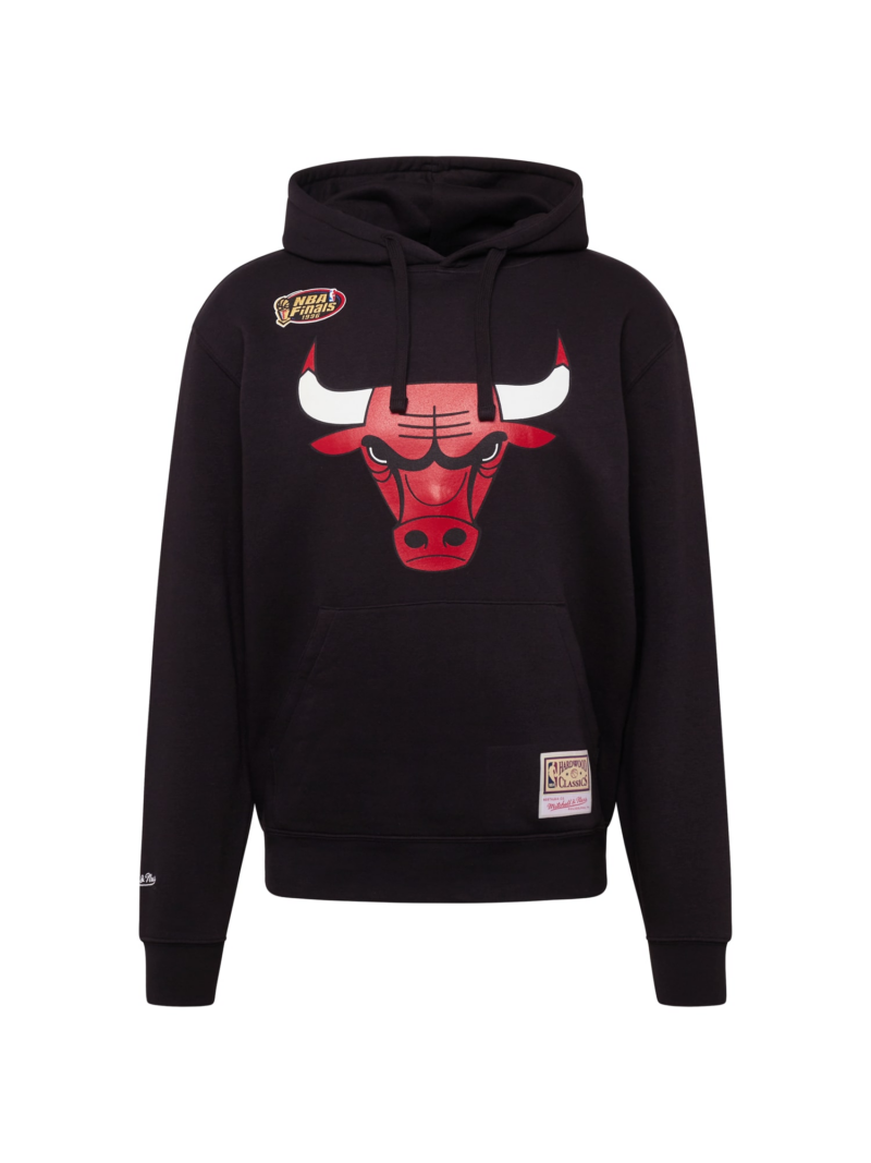 Mitchell & Ness Bluză de molton 'Chicago Bulls'  roșu / negru / alb