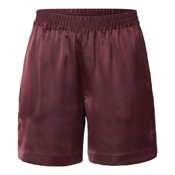 Monki Pantaloni  roșu burgundy