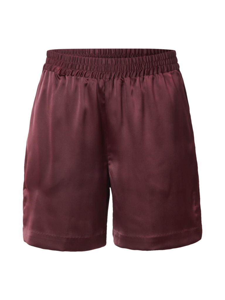 Monki Pantaloni  roșu burgundy