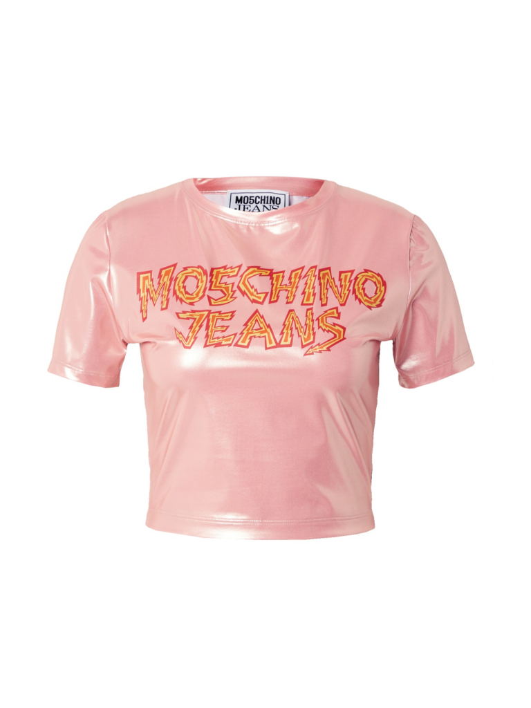 Moschino Jeans Tricou  portocaliu / roz / roșu