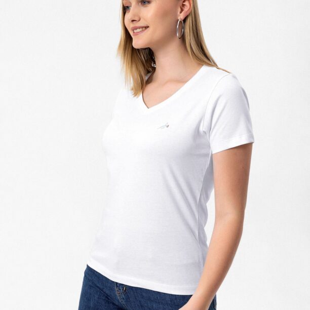 Original Moxx Paris Tricou  alb