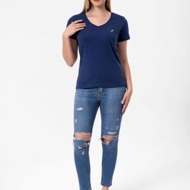 Moxx Paris Tricou  bleumarin / alb preţ