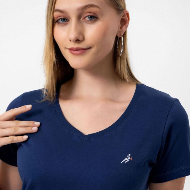 Preţ Moxx Paris Tricou  bleumarin / alb