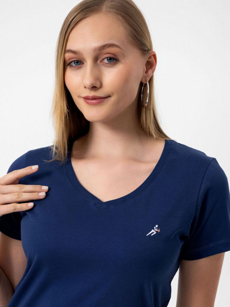 Preţ Moxx Paris Tricou  bleumarin / alb