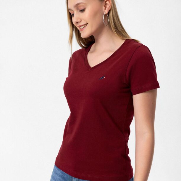 Original Moxx Paris Tricou  roșu bordeaux