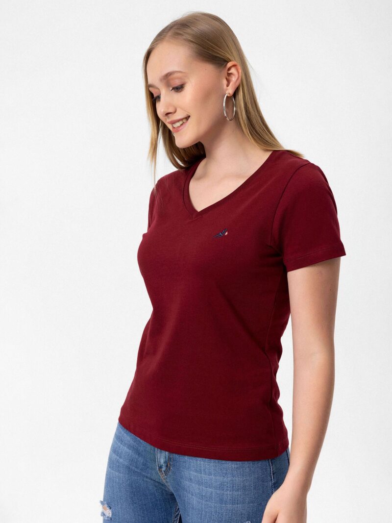 Original Moxx Paris Tricou  roșu bordeaux