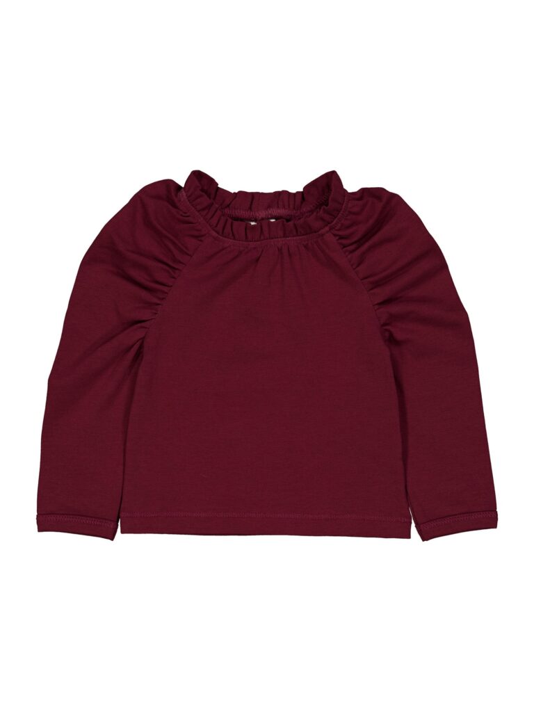 Müsli by GREEN COTTON Tricou 'Cozy'  roșu burgundy