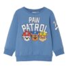 NAME IT Bluză de molton 'JOKBA PAWPATROL'  albastru denim / negru / alb