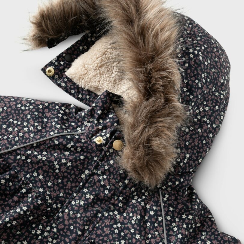Preţ NAME IT Geacă funcțională 'Snow05'  safir / oliv / mauve / alb