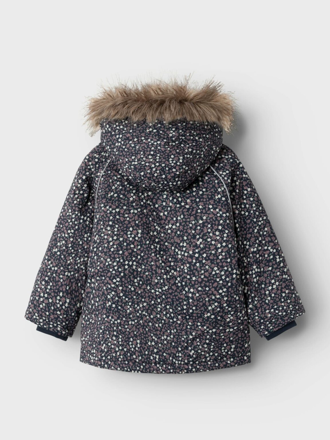 Original NAME IT Geacă funcțională 'Snow05'  safir / oliv / mauve / alb
